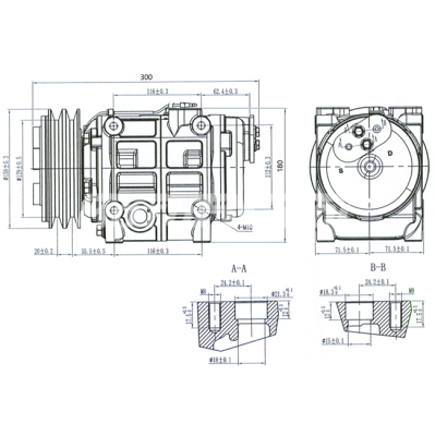 Компрессор RC-U08679 MOTORCOOL